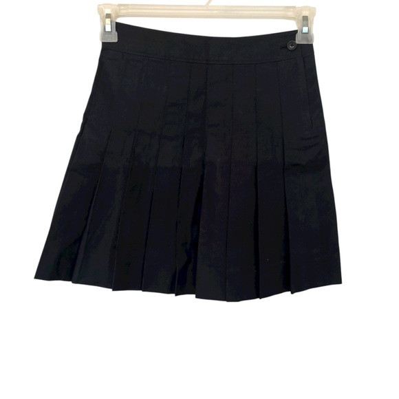 Brooks Brothers Pleated Skirt Black - Picture 1 of 5